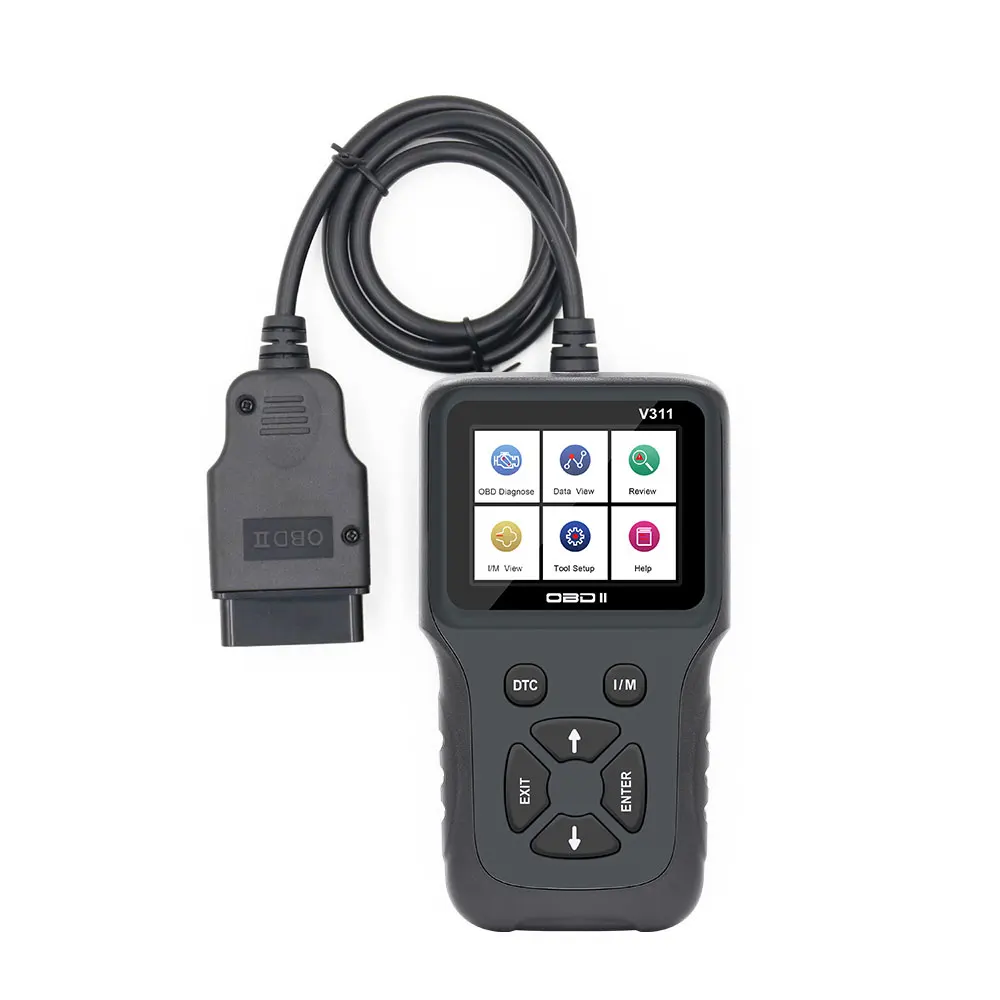 V311 полный OBD2 сканер OBD 2 считыватель кодов двигателя v311 диагностический