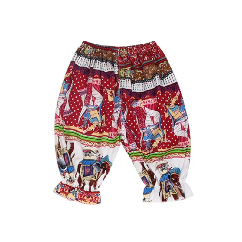 Летняя модная одежда для маленьких девочек комплект из 2 предметов детей от