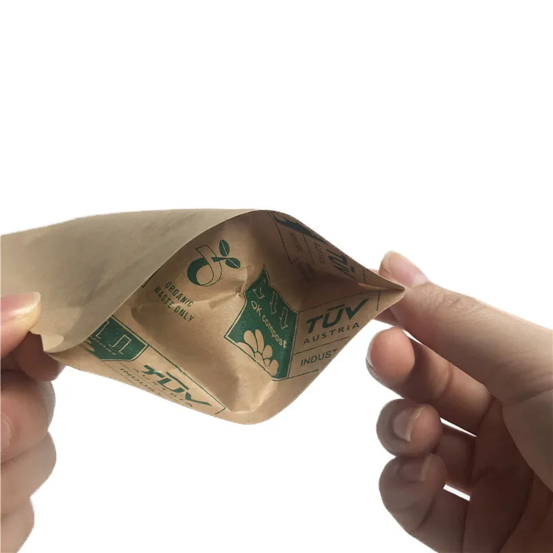 Вертикальная биоразлагаемая упаковка пластиковые биоразлагаемые контейнеры с