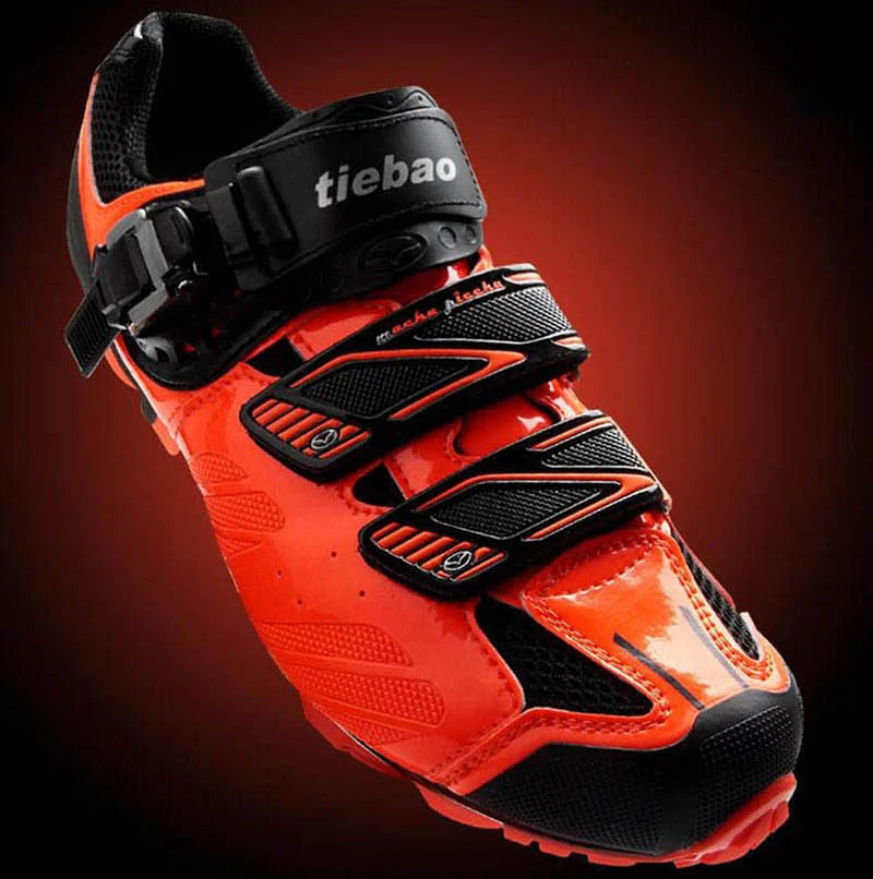 Tiebao обувь для велоспорта Sapatilha Ciclismo Mtb SPD педали Мужская горного велосипеда