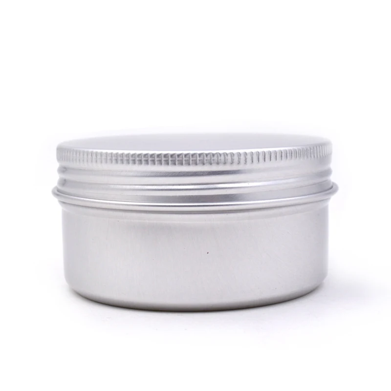 5 шт./компл. многоразовые контейнеры алюминиевая пустая Косметическая Серебряная