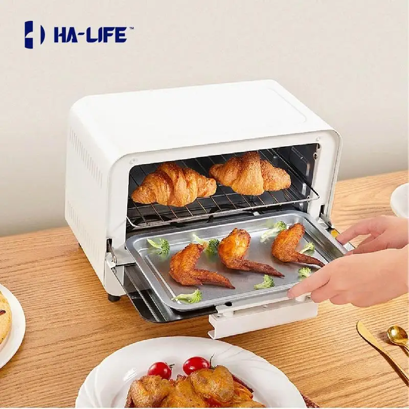 

HA-Life Electric Oven 10L Multifunctional Mini Oven Frying Pan Baking Machine Household Pizza Maker Fruit Barbecue Toaster Oven