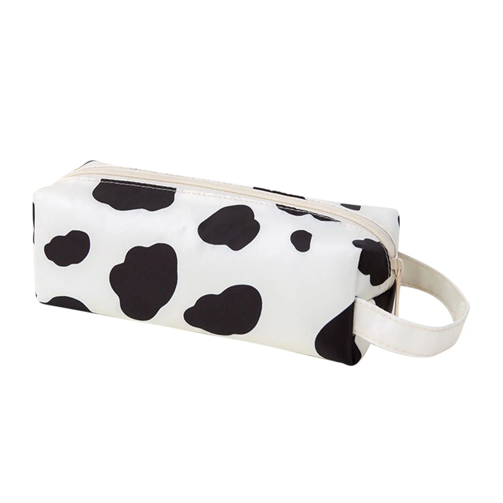 

Большой Вместительный держатель на молнии, канцелярская сумка, мешочек для хранения, офисный чехол с коровьим принтом для ручек, косметики, ...