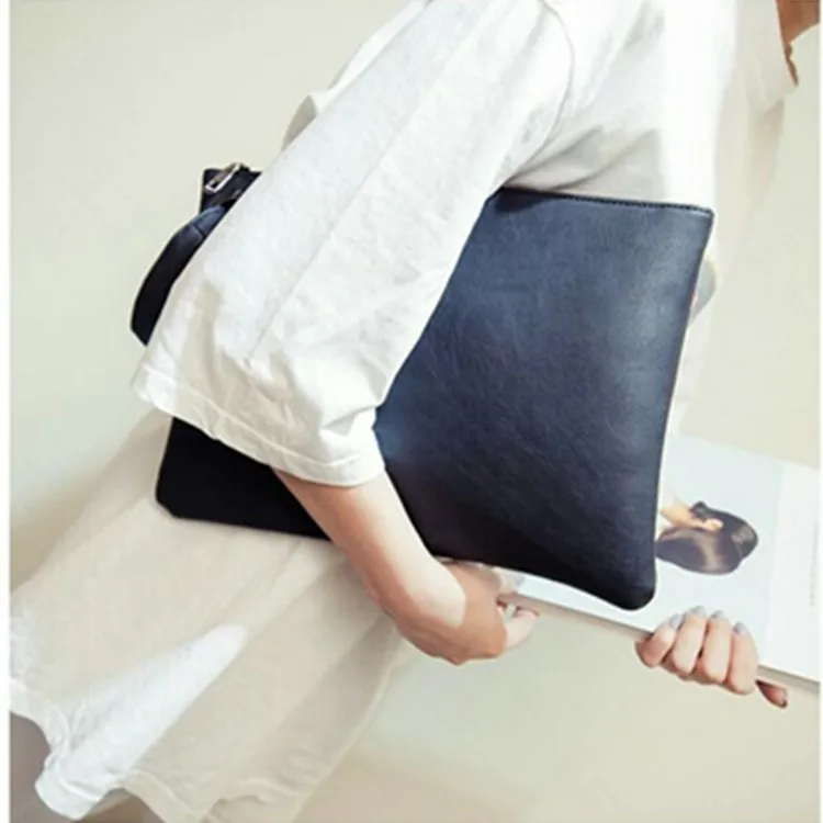 

Personalized Name Women's Clutch Envelope Bag Clutch PU Leather Bag Female Clutches Custom Embroidery Gift for Woman Girls
