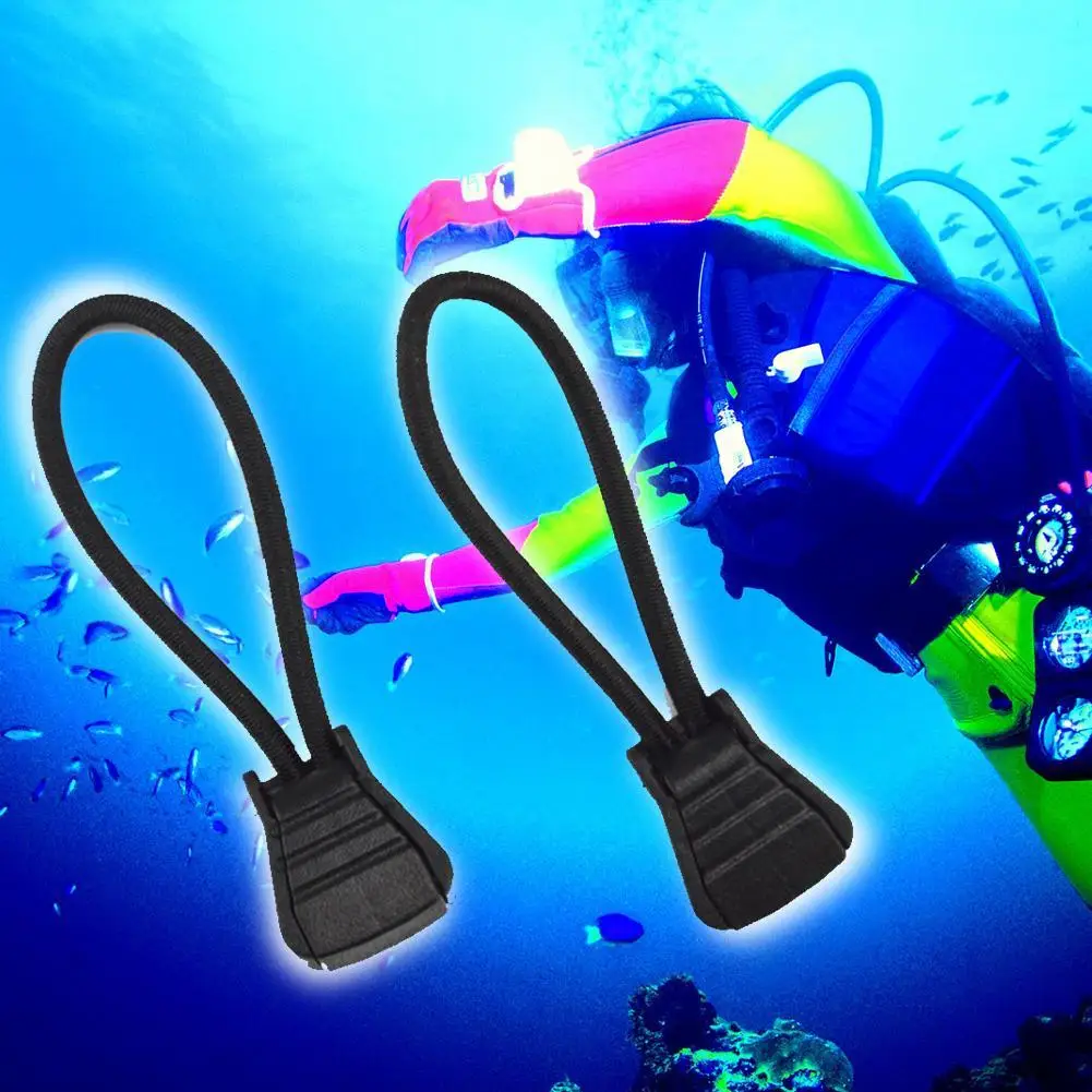 2 шт./компл. Дайвинг шланг Фиксатор Зажим веревочки держатель вставку внутрь