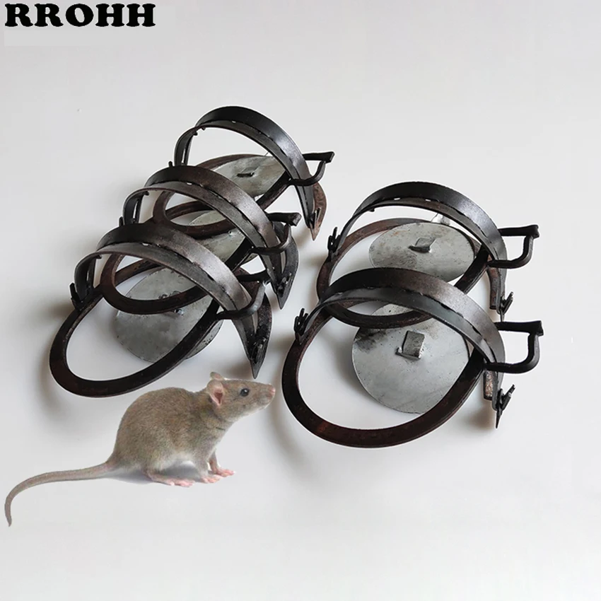 Многоразовый зажим для мыши железный крепкий круглый заземления артефакт диких