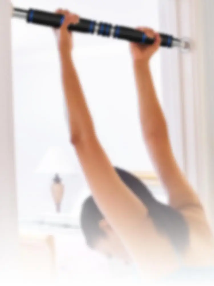 

Doorway Pull Up And Chin Up Bar Upper Body Workout Bar For Home Gym Exercise Fitness