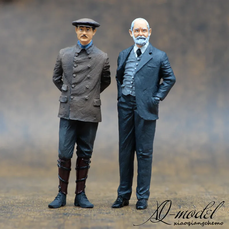 

1:18 resin die-casting doll model Rolls Royce founder RR CMC Kyosho car model scene layout doll decoration collection