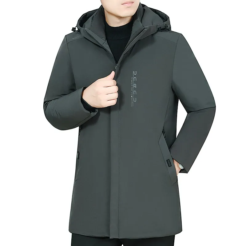 Winter Parka Men 2022 New Casual Thicken Cotton Jacket Hooded Outwear Windproof Warm Coat Hooded  5XL
