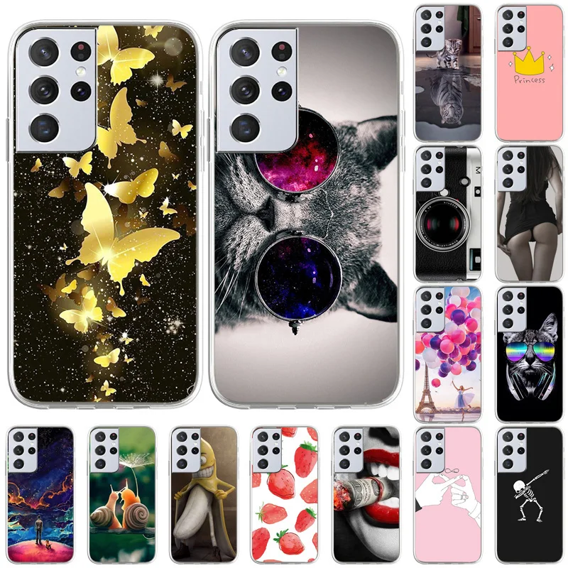 

Phone Case For Samsung S20 Ultra Case Silicone TPU Soft Cover On Samsung Galaxy S20 Ultra S20 Ultra 5G Shell Bumper Fundas