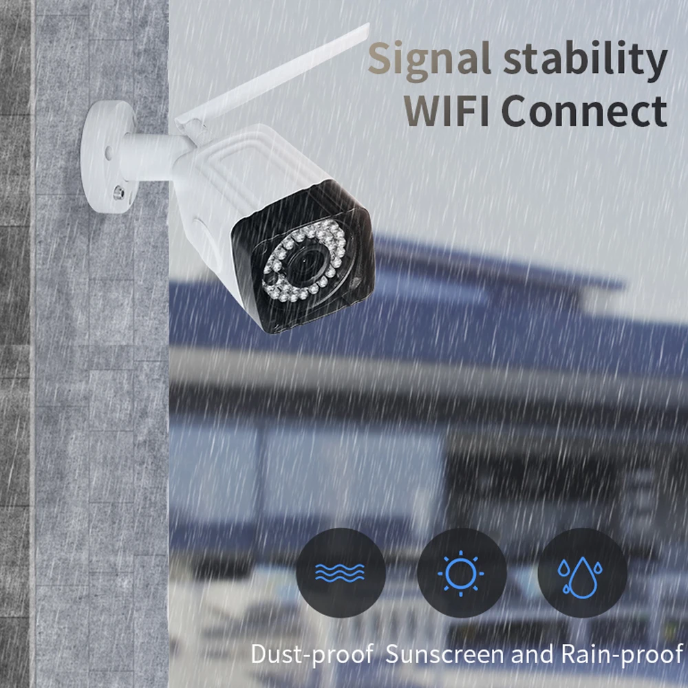 Водонепроницаемая IP камера INQMEGA с поддержкой Wi Fi 1080P|Камеры видеонаблюдения| |