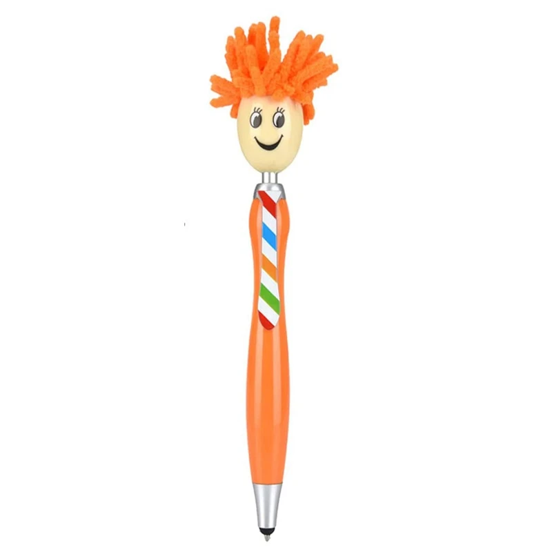 

Multifunction 3 in 1 Mop Topper Pen Stylus Pen Screen Cleaner for Kids and Adults (12 Pieces)
