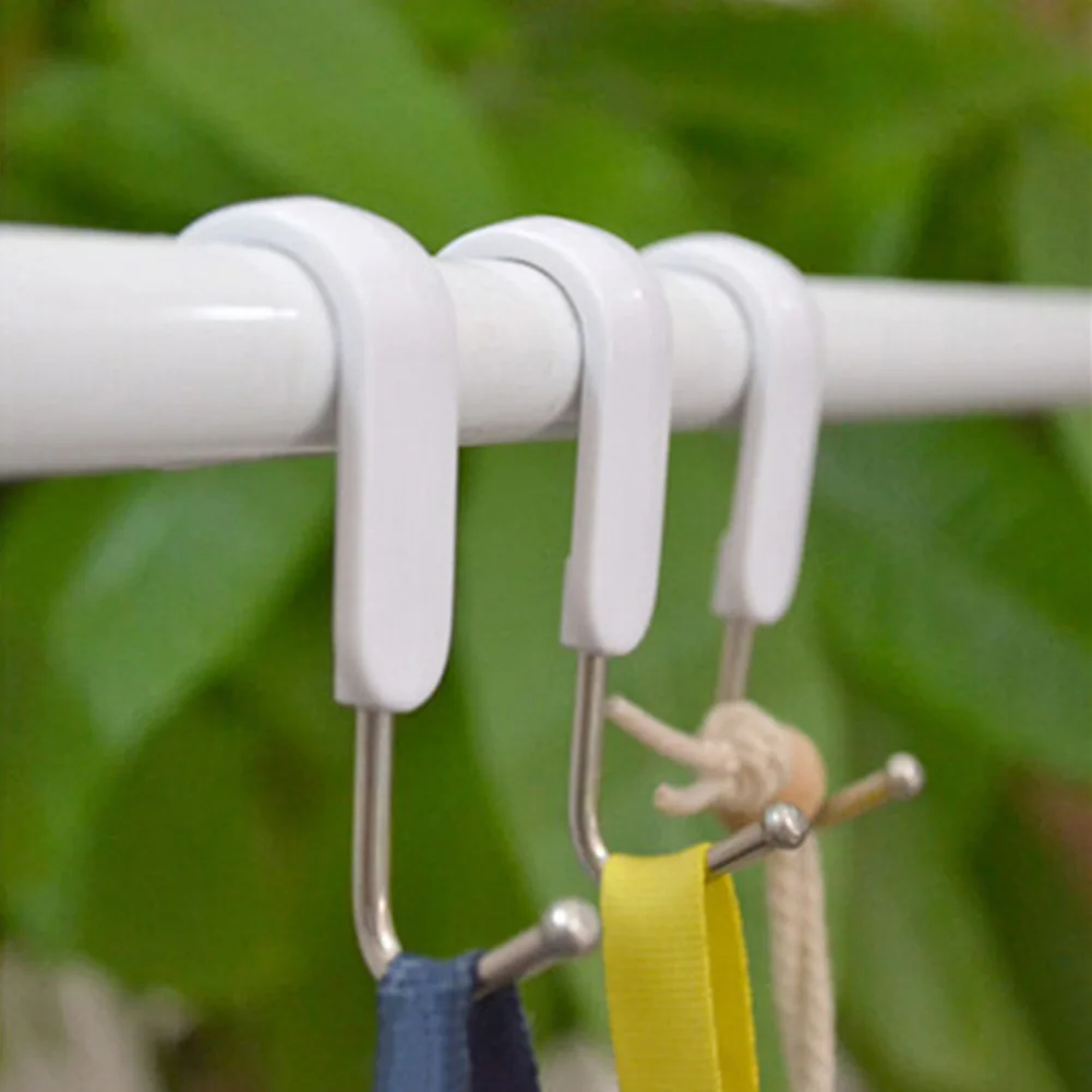 7 шт. держатель вешалка из нержавеющей стали с поворотом на 360 градусов|Крючки и