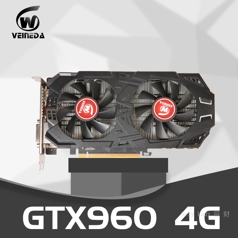 

PC Video Card Original GTX 960 4GB 128Bit GDDR5 Graphics Cards for nVIDIA VGA Cards Geforce GTX960 4gb Dvi game
