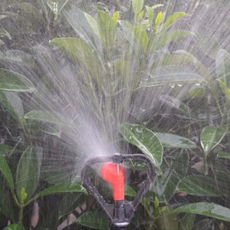 Вращающаяся на 360 градусов поливочная головка для полива газонов сада и двора