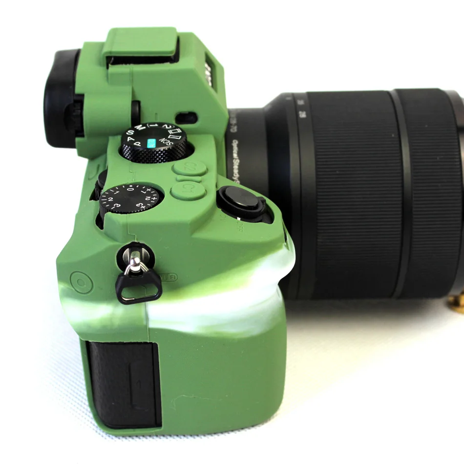 Мягкий силиконовый резиновый защитный корпус для камеры кожного покрова чехол