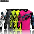2021 Горные Джерси LairschDan горный велосипед рубашка для внедорожника DH Мотоцикл Джерси Мотокросс Спортивная велосипедная одежда Maillot MTB