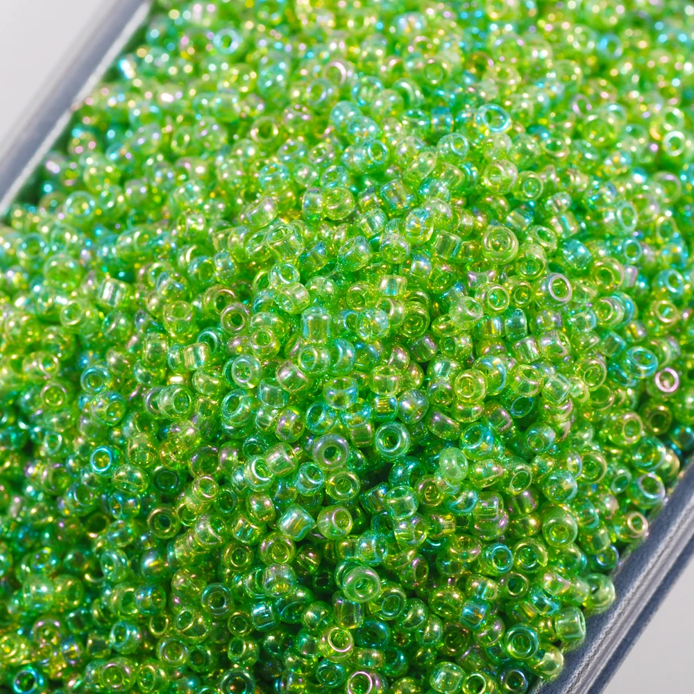 2000 шт./лот 2 мм австрийский хрусталь AB Красочные Круглые Бусины из стекла с