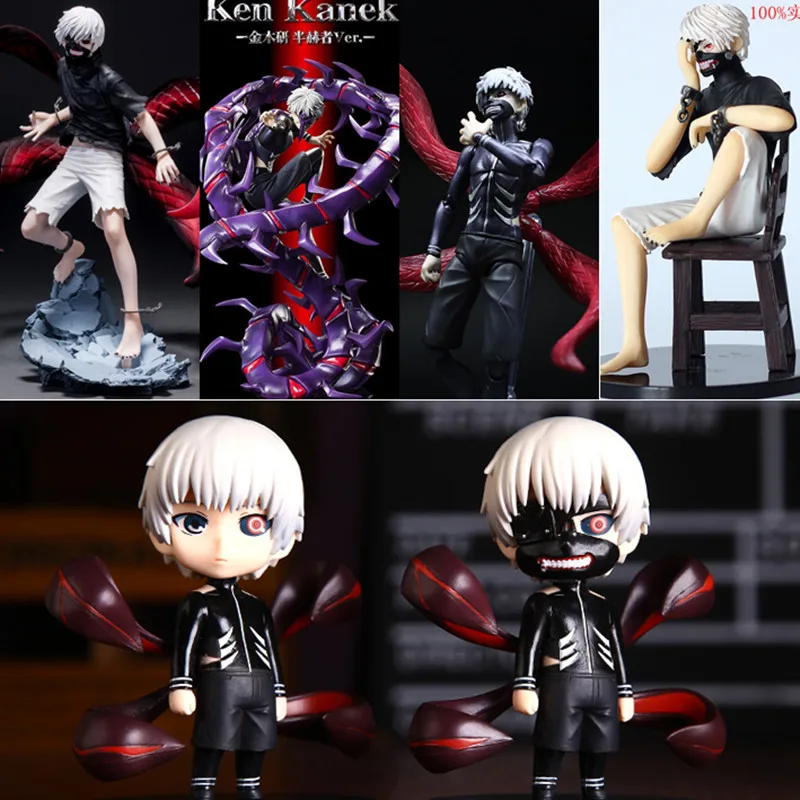 

Big Deluxe Anime Tokyo Ghoul Awaken Kaneki Ken Action Figure Excellent Model Delicate PVC Figurine Toy Gift Collectibles