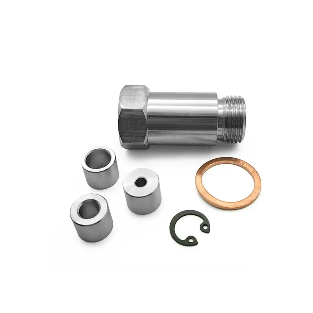 Адаптер кислородного датчика O2 с 3 фитингами расширитель изгиба на 90 градусов