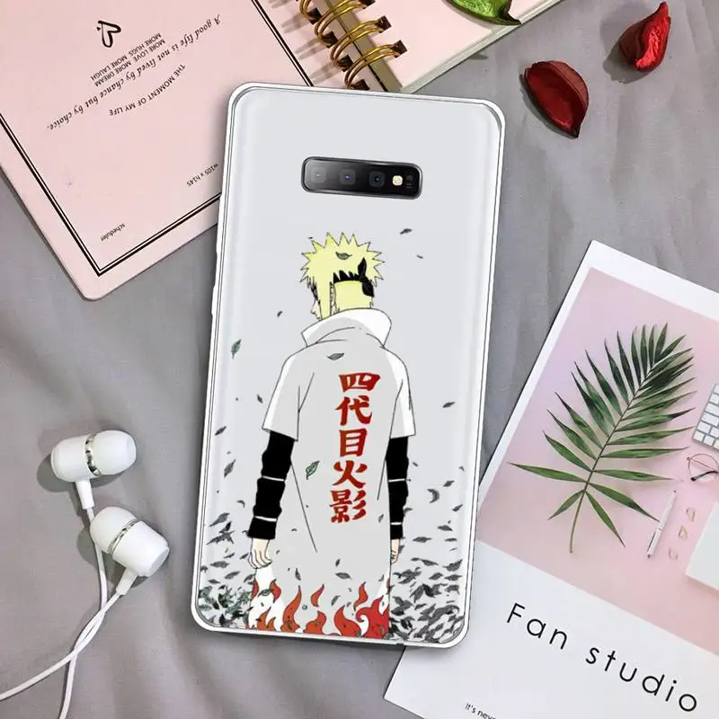 

Japan Cartoon Naruto Itachi Phone Case Transparent For Samsung Galaxy A71 A21s S8 S9 S10 plus note 20 ultra