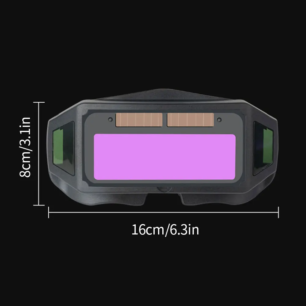 

Automatic Variable Photoelectric Welding Glasses Solar Powered TIG MIG Welder Eye Protective Prevent Ultraviolet Infrared