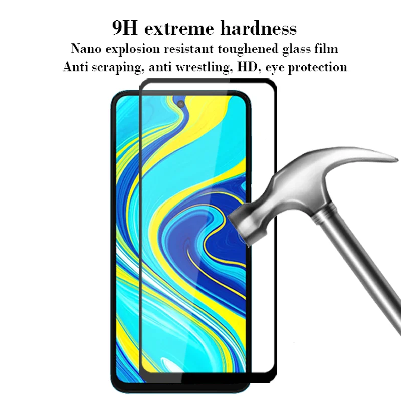 1-2 шт. закаленное стекло для Xiaomi Redmi Note 9S Защитная пленка Xiami Xaomi redme Readmi 9s 9A 9C 9 Pro Glas |