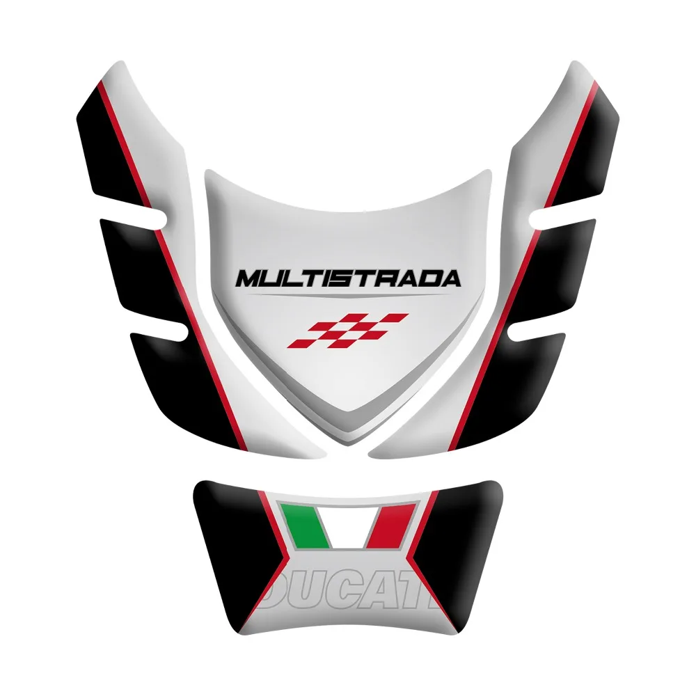 3D наклейка на топливный бак мотоцикла для DUCATI Multistrada 1200/1260 950 эндуро, бензобак, накладка, защитная наклейка