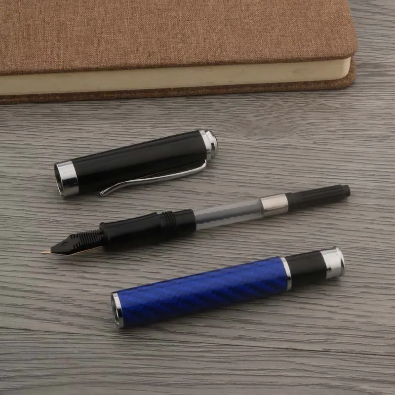 Качественная металлическая перьевая ручка из углеродного волокна Классическая