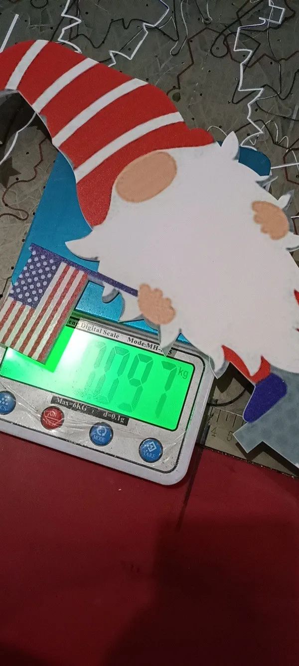 

American Independence Day Gnomes Garden Inserting Cards Garden Welcome Inserting decoracin de habitacin