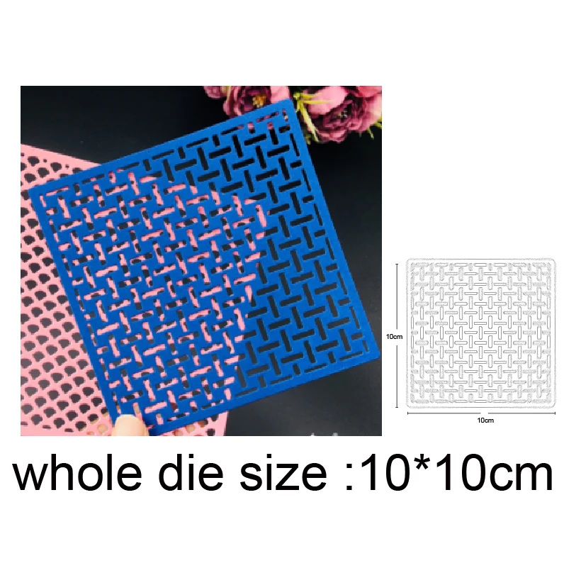 

background square Metal Cutting Dies Christmas Stencils For DIY Embossing Scrapbook Album Paper Card Decoration Craft