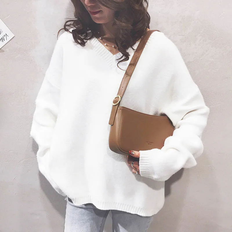 Женская маленькая сумка через плечо винтажная женская на молнии мессенджер в