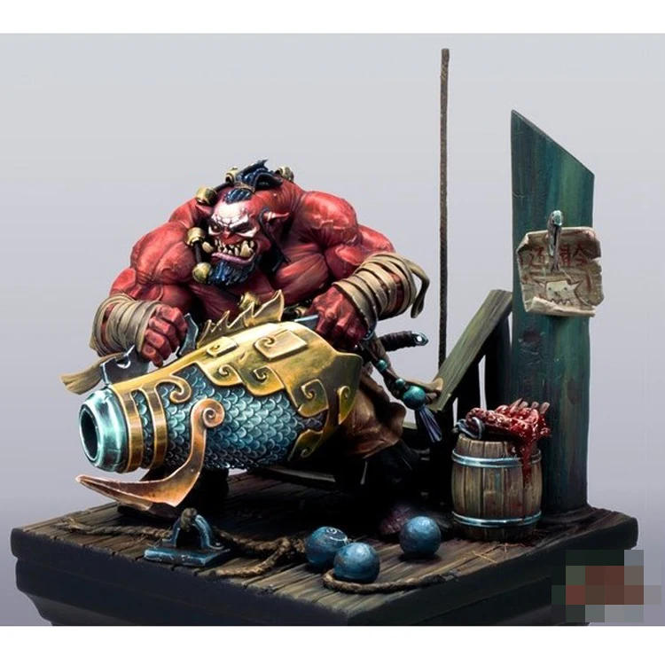 

70mm Resin Model figure GK ONITSUKAJI Fantasy theme Japanese ghost series Unassembled and unpainted kit