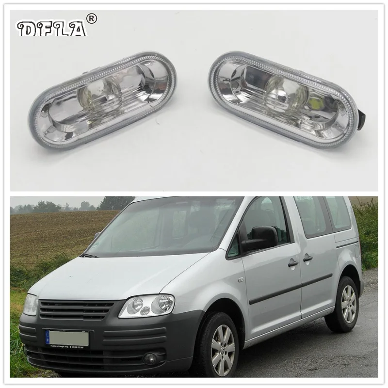 2 шт. для VW Caddy 2004 2005 2006 2007 2008 автомобильный Стайлинг боковой маркер указатель