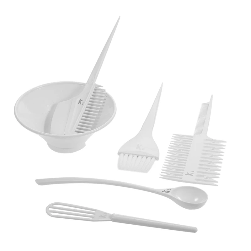 6 шт салон окрашивание волос комплект для окрашивания расческа чаша