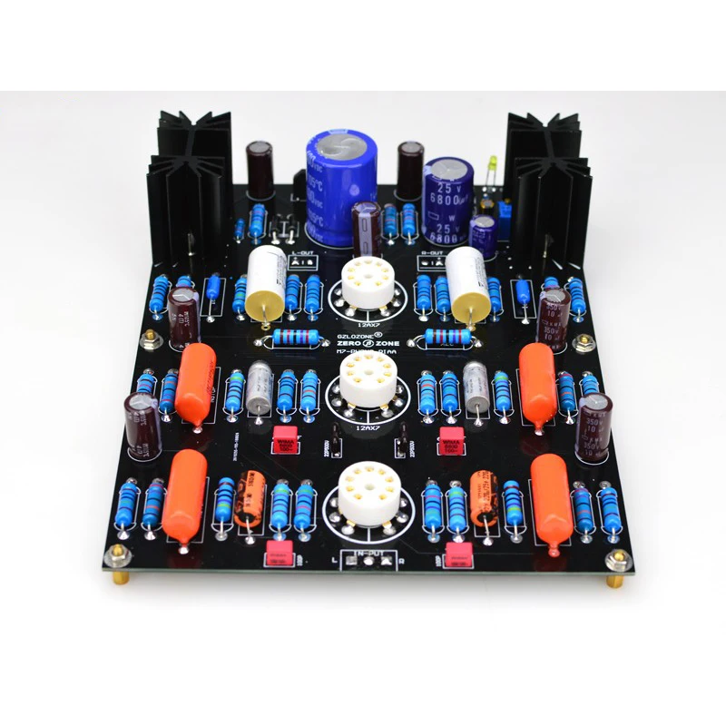 Classic circuit-Marantz 7 (M7) tube phono amplifier finished board (MM amplifier) | Электроника