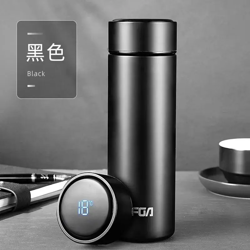450ml Eco-friendly vacuum cup LED digital display Temp. thermos | Дом и сад