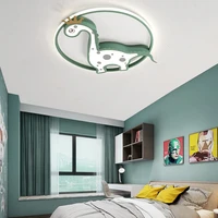 nordic led childrens ceiling lamp round ring smart light girl bedroom kids room indoor lighting decorative luminaires lighting
