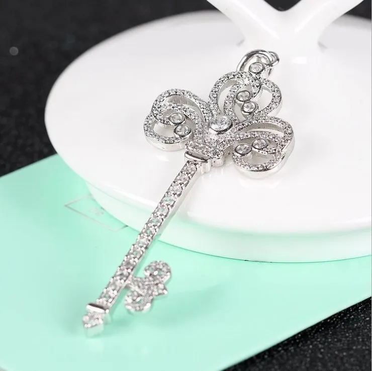 Новинка 2021 цепочка брелок со стразами от Swarovski Европейское ожерелье свадебные
