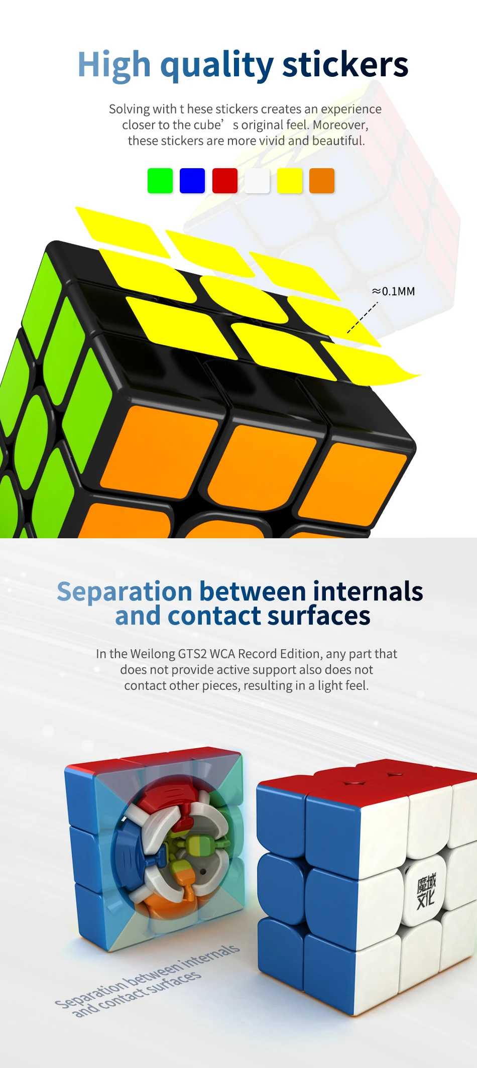 Высокое качество MoYu Weilong GTS V2 M Магнитный 3x3x3 магический куб профессиональный WCA GTS2 M 3x3 скоростной куб magico cubo развивающая игрушка