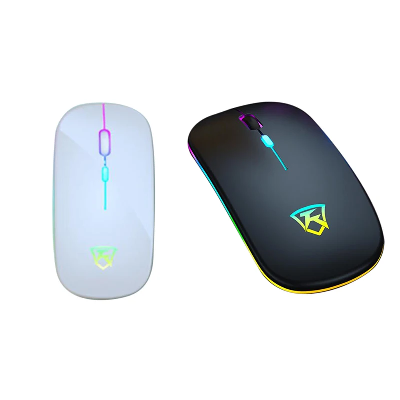 

Wireless Mouse Rechargeable Silent Mouse 2.4GHz USB Optical Ergonomic Mice LED Backlight Game Gaming Mouse