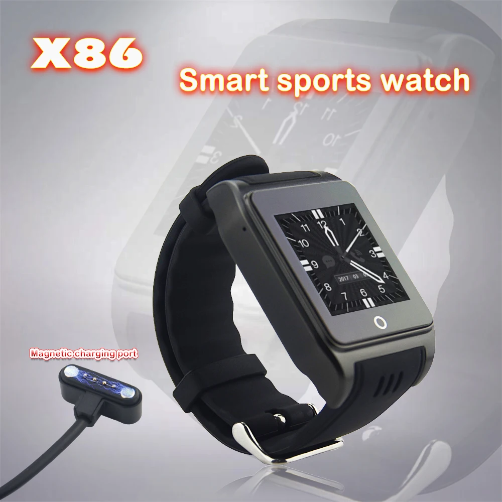 Умные часы X86 с GPS трекером 3G WCDMA HD камера светодиодный светильник свободная сеть