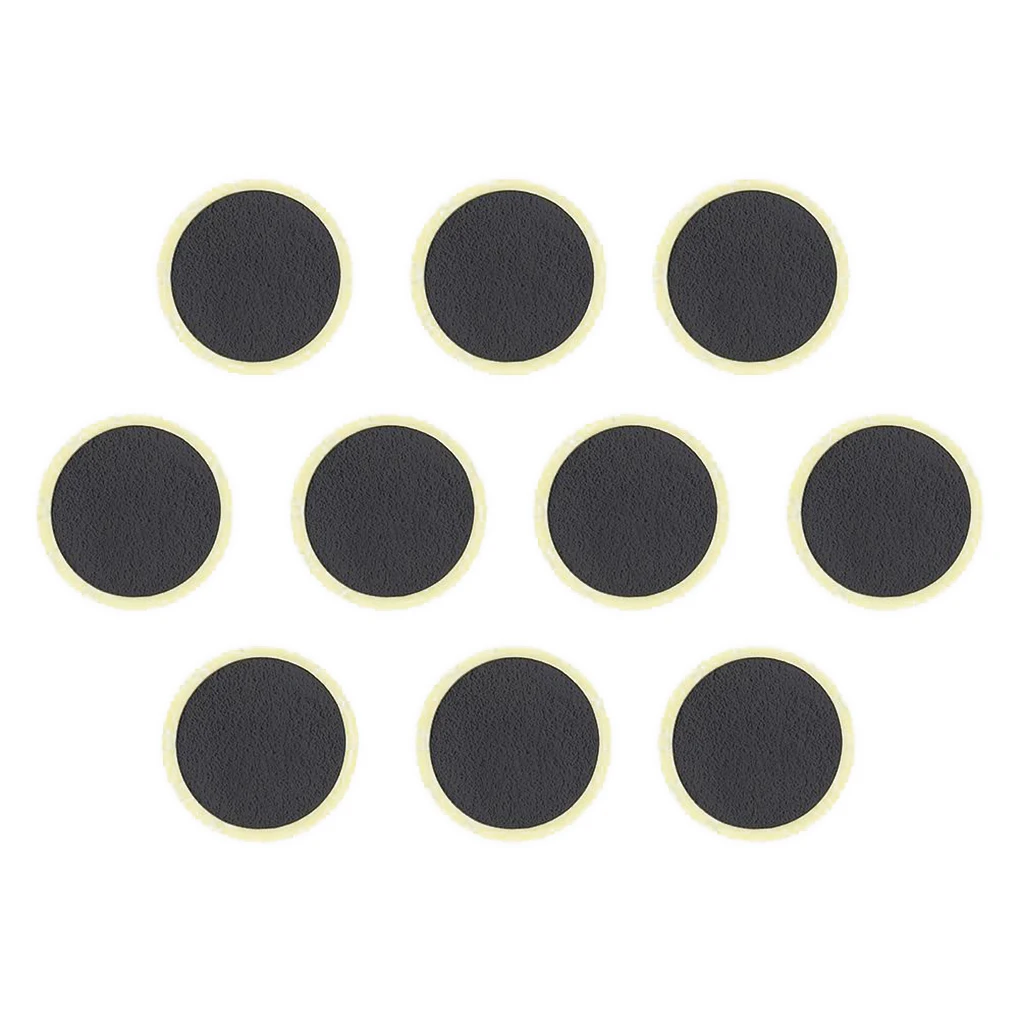 

10pcs Bicycle Inner Tire No Glue Patch Road Cycling Mountain Bike Tyre Repairing Patch Accessories