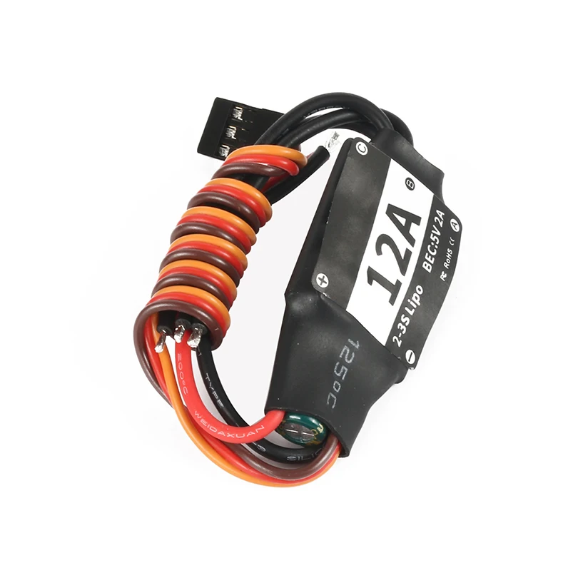 F10821 Simonk 12A 2-3s бесщеточный ESC мини-контроллер скорости ротора для Mini 250 FPV KK 260 RC