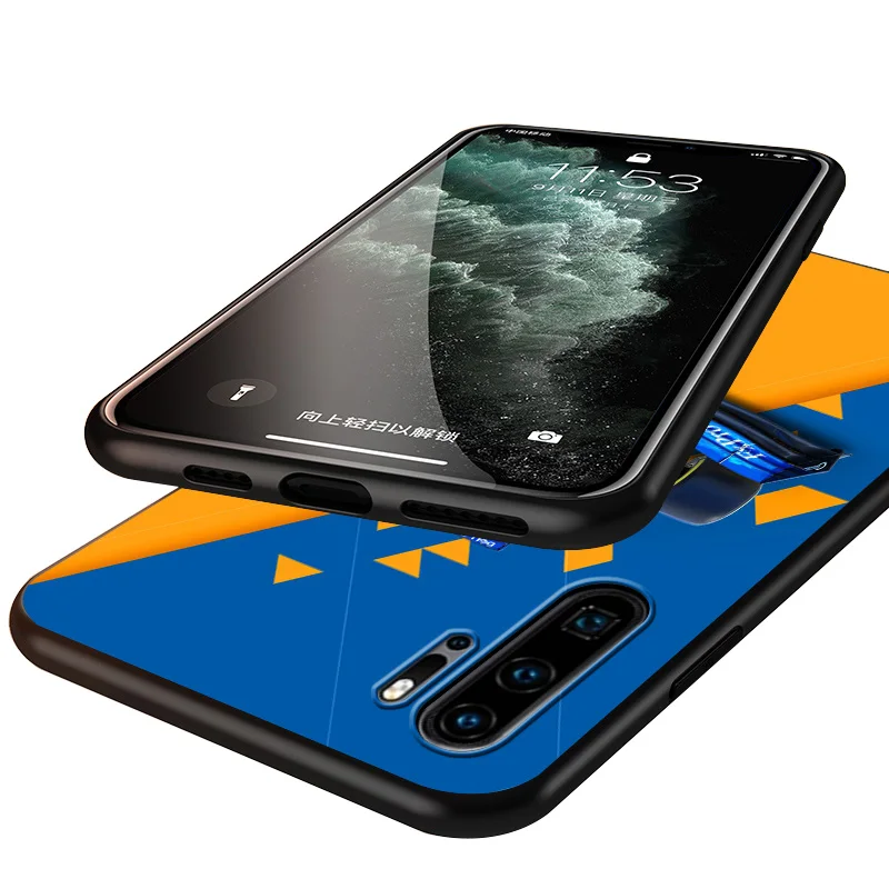 

Luxury racing 1 For Huawei P40 P30 P20 P10 P9 P8 Lite E mini Pro Plus 5G 2017 2019 Silicone Gloss TPU Black Soft Phone Case