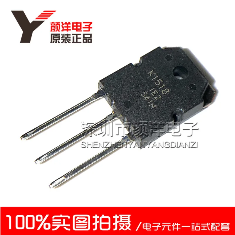 100% Новинка &amp Оригинал в наличии 2SK1518 K1518 TO-3P |