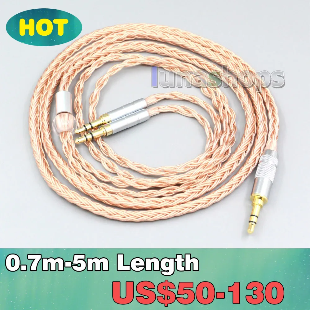 

2.5mm XLR Balanced 16 Core 99% 7N OCC Earphone Cable For ONKYO SN-1 JVC HA-SW01 HA-SW02 McIntosh Labs MHP1000 3.5mm Pin LN006749