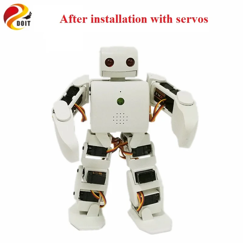 DOIT 18 гуманоид DOF vivi Robot Plen2 пластиковая рамка для Arduino 3D Plen 2 с открытым исходным