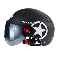 1pc electric motor car helmet scooter bike open face half baseball cap anti uv safety hard hat bicycle helmet