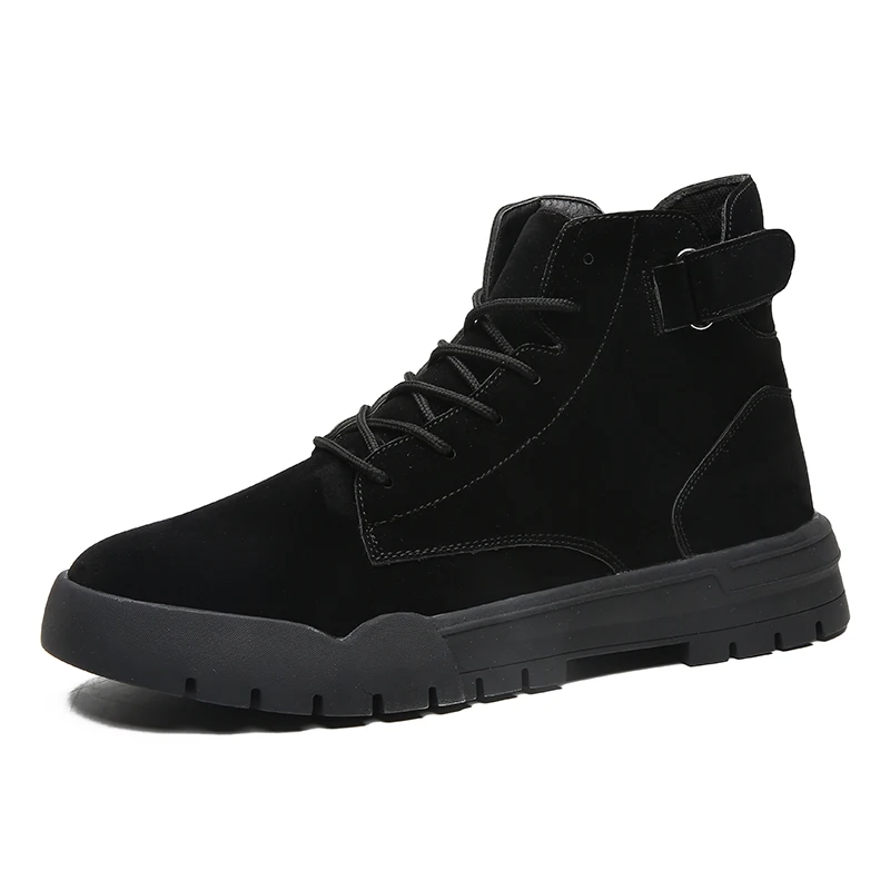 Мужские ботинки школьная обувь в старом стиле классическая на шнуровке высокие